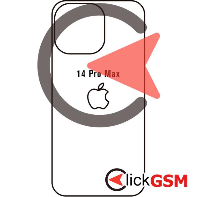 Folie Apple Iphone 14 Pro Max Back Logo