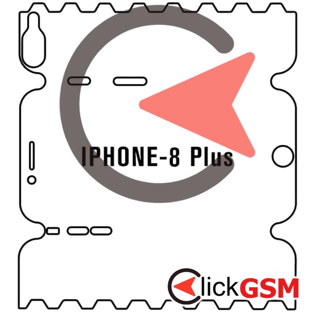 Folie Protectie Completa Spate Apple iPhone 8 Plus