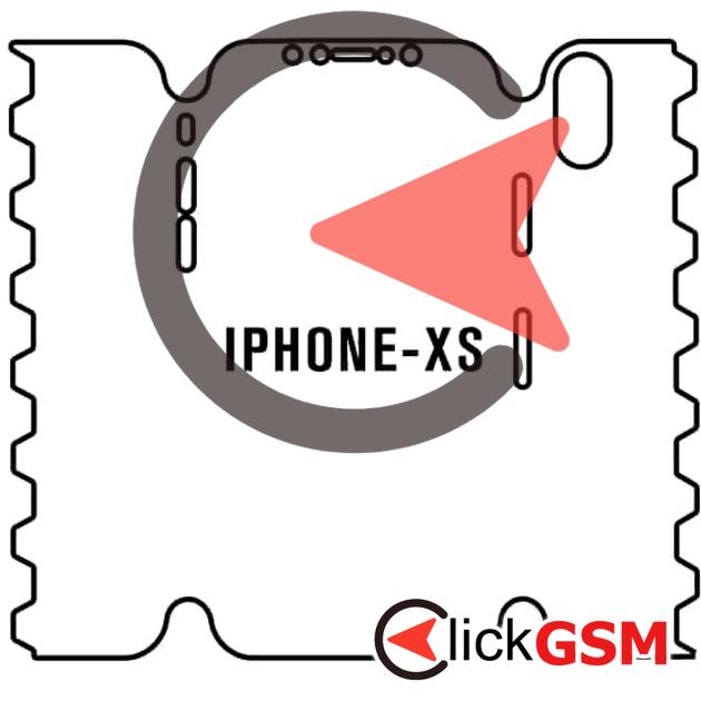 Folie Protectie Completa Spate Apple iPhone XS