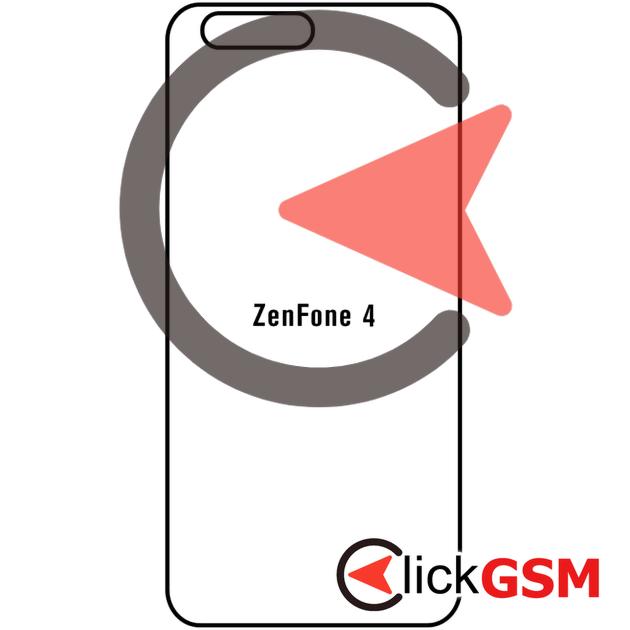 Folie Protectie Spate Skin Carbon Asus ZenFone 4