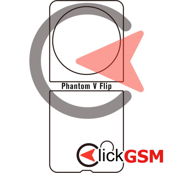 Silicon TPU Tecno Phantom Flip V 5G · Silicon TPU