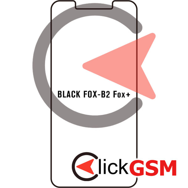 Folie Protectie Ecran Anti Blue Light Black Fox B2 Fox+