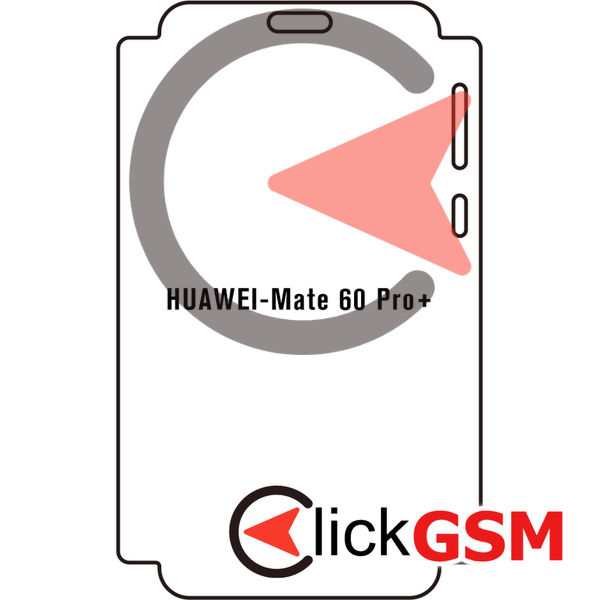 Folie Huawei Mate 60 Pro+ Front Half A