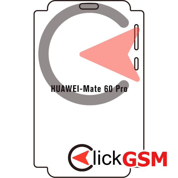 Folie Huawei Mate 60 Pro Front Half A