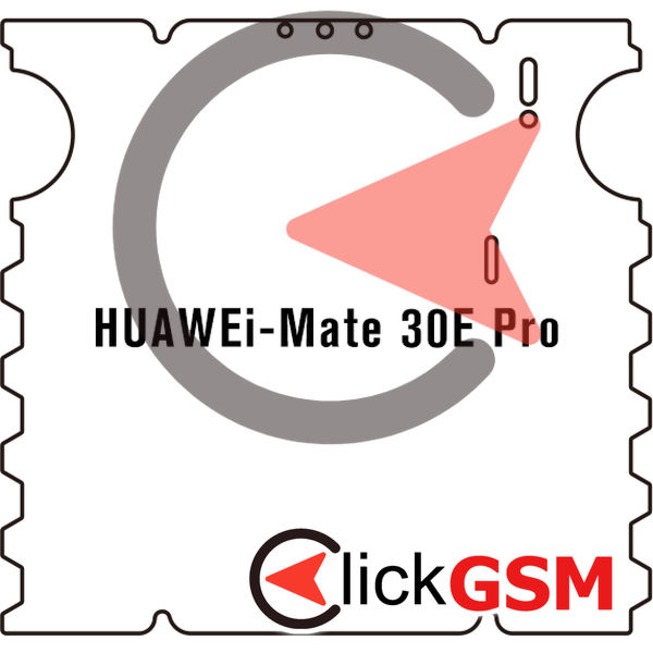 Folie Protectie Completa Spate Huawei Mate 30E Pro 5G