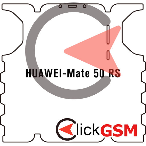 Folie Protectie Completa Spate Huawei Mate 50 RS