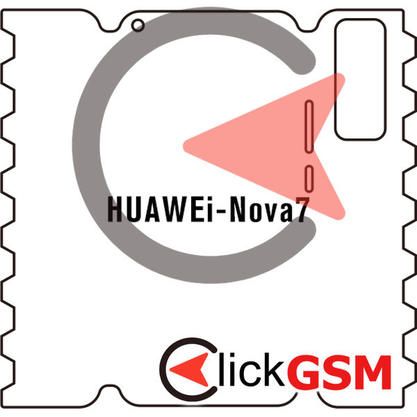 Folie Protectie Completa Spate Huawei nova 7 5G