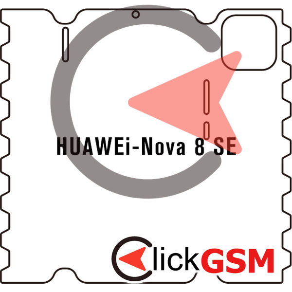 Folie Protectie Completa Spate Huawei nova 8 SE