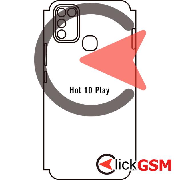 Folie Infinix Hot 10 Play Half