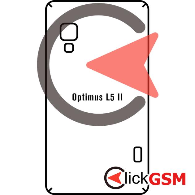 Folie Protectie Spate Skin High LG Optimus L5 II