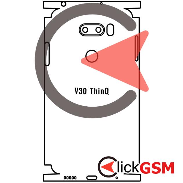 Folie Protectie Completa Spate LG V30S ThniQ