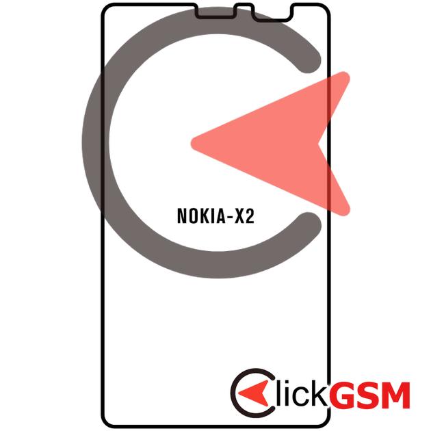 Folie Nokia X2 With Cover