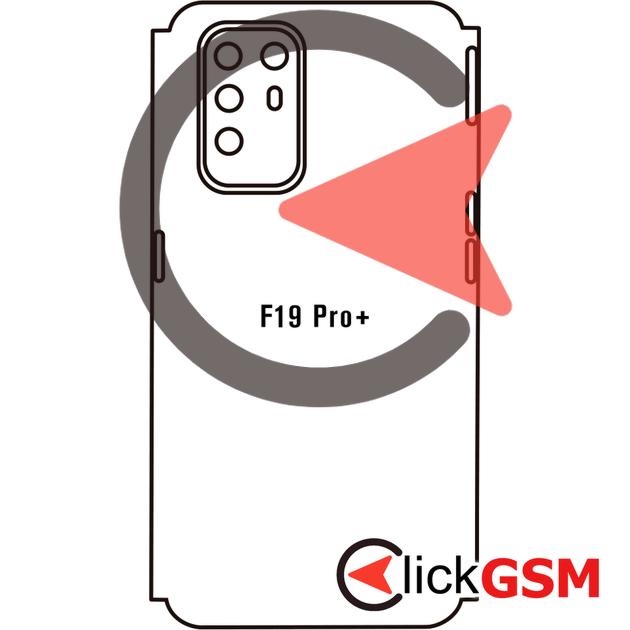 Folie Protectie Completa Spate Oppo F19 Pro+ 5G