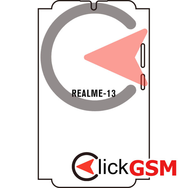 Folie Realme 13 4g Front Half