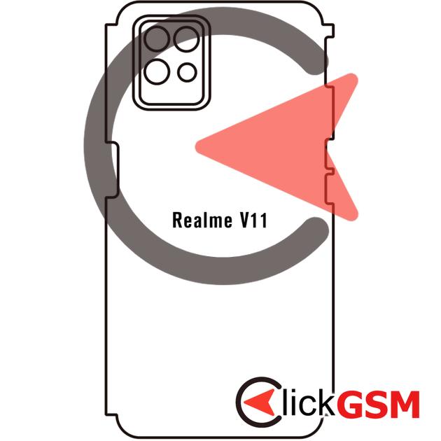 Folie Realme V11 Half