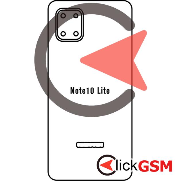 Folie Samsung Galaxy Note10 Lite Back   Logo