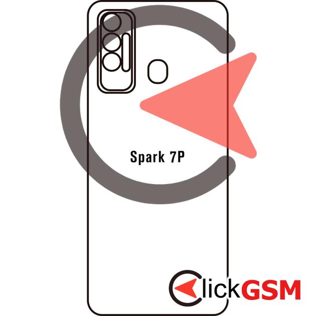 Folie Protectie Spate Tecno Spark 7P