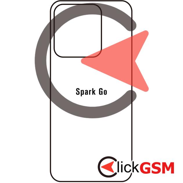 Folie Protectie Spate Tecno Spark Go 2022