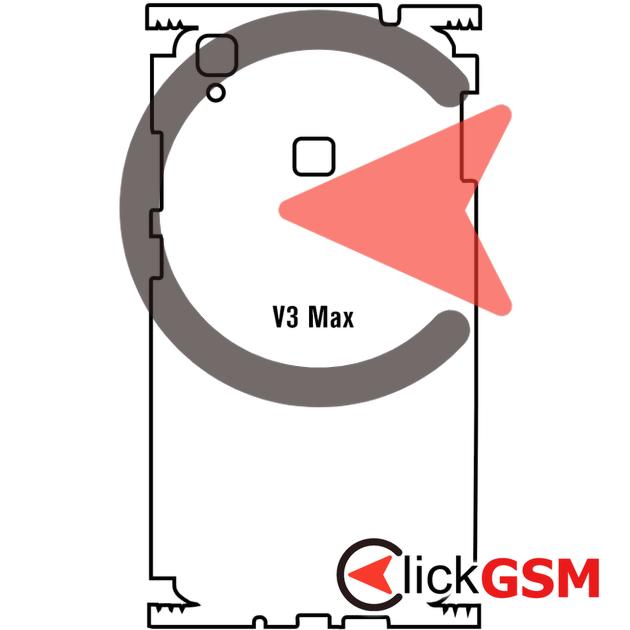 Folie Protectie Completa Spate Vivo V3 Max