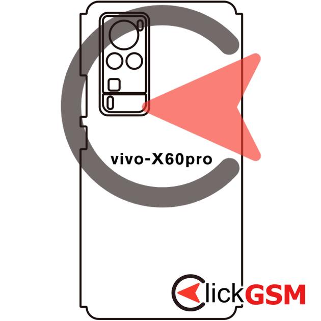 Folie Protectie Completa Spate Vivo X60 Pro