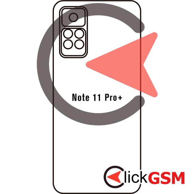 Folie Protectie Spate Xiaomi Redmi Note 11 Pro+ 5G