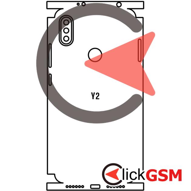 Folie Protectie Completa Spate Xiaomi Redmi Y2