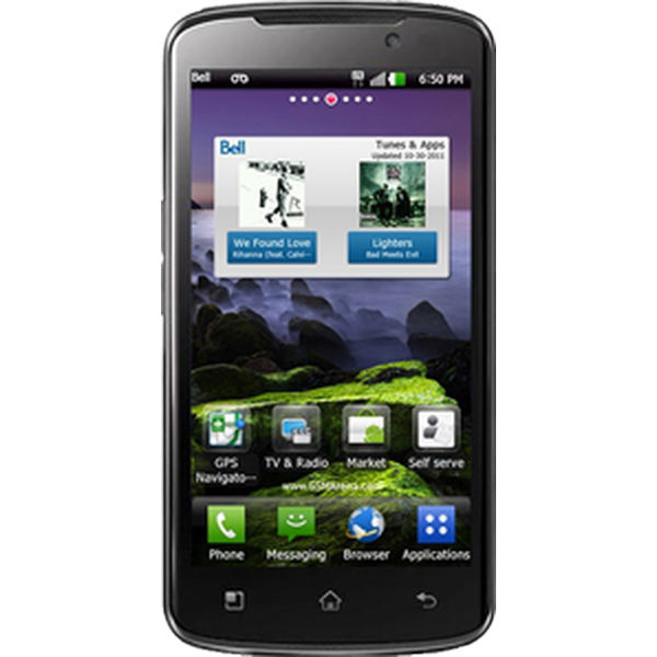 Model Lg Optimus For Bell Canada