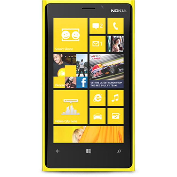 Model Nokia Lumia 920t