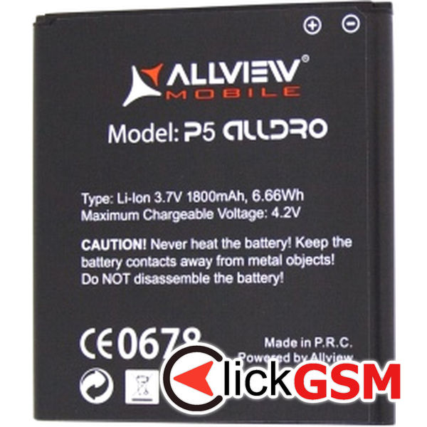 Piesa Acumulator Allview P5 Alldro Eex