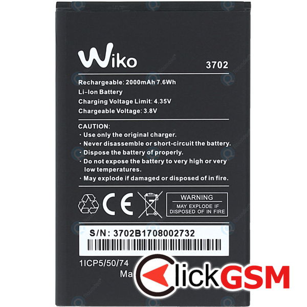 Piesa Acumulator Wiko Lenny 3 3b2r