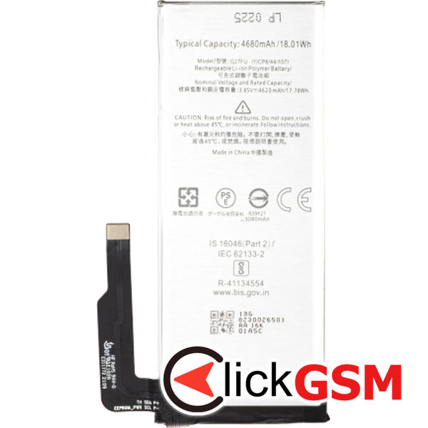 Piesa Baterie Google Pixel 5a 5g 1vxm
