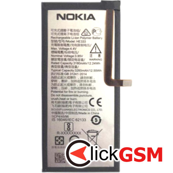 Piesa Piesa Baterie Nokia 8 Sirocco 1v0x