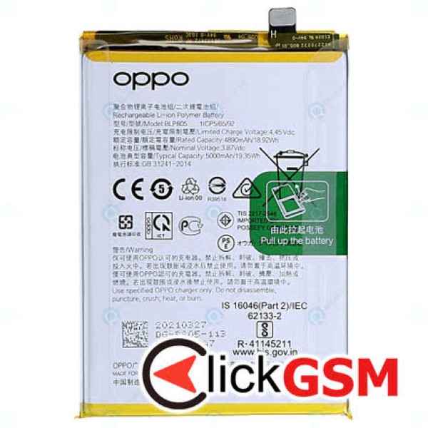 Piesa Piesa Baterie Originala Oppo A54 5g 13ov