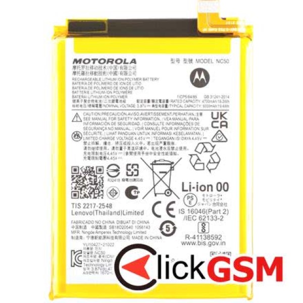 Piesa Baterie Originala Pentru Motorola Moto G41 33b6