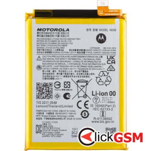 Piesa Baterie Originala Pentru Motorola Moto G42 2xby