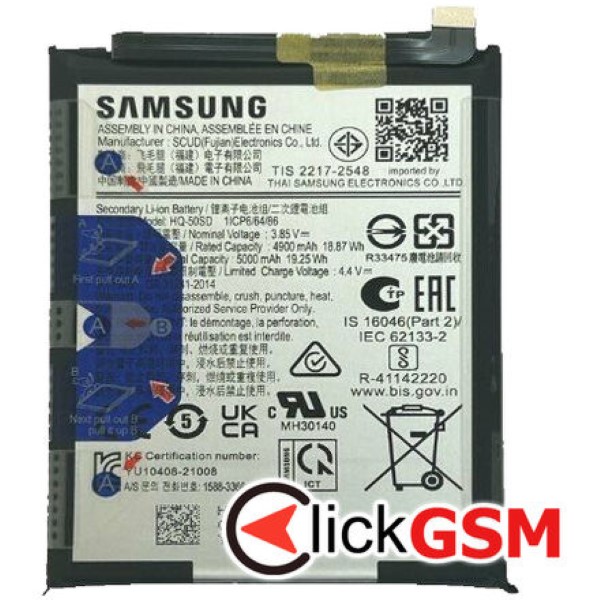 Piesa Baterie Originala Pentru Samsung Galaxy A14 34e3
