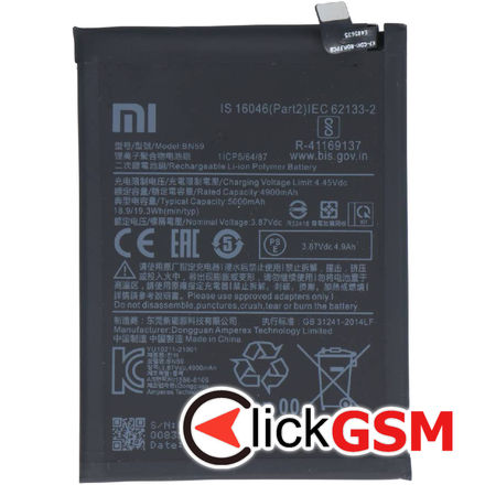 Piesa Baterie Originala Pentru Xiaomi Redmi Note 10 3fvb