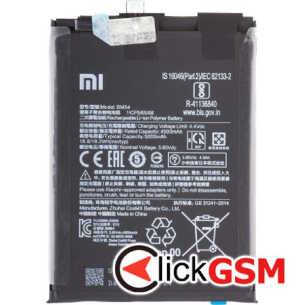 Piesa Baterie Originala Pentru Xiaomi Redmi Note 9t 3fp0