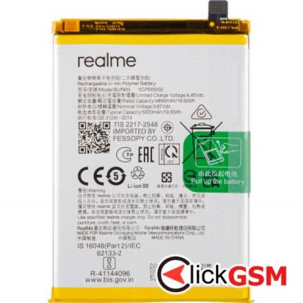 Piesa Baterie Originala Realme 9 5g 56fs