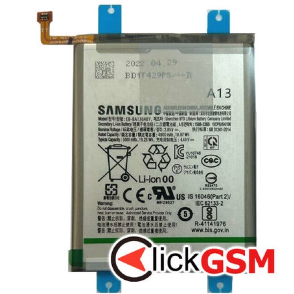 Piesa Piesa Baterie Originala Samsung Galaxy A13 5g 34dy