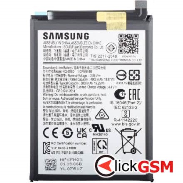 Piesa Piesa Baterie Originala Samsung Galaxy A14 2xew