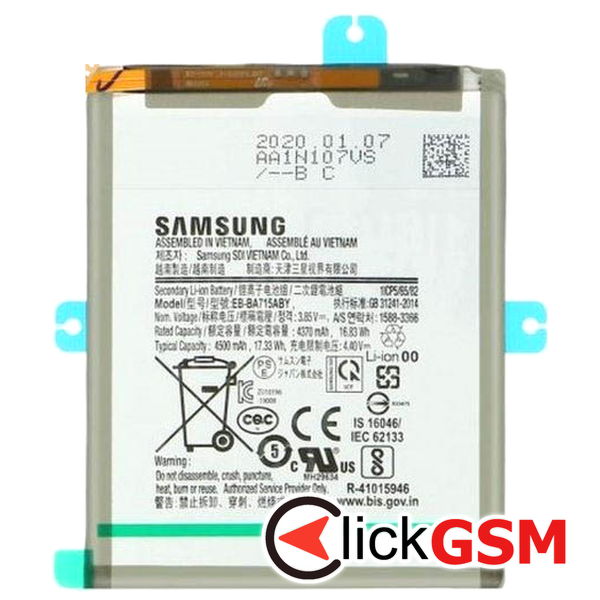 Piesa Piesa Baterie Originala Samsung Galaxy A71 459l