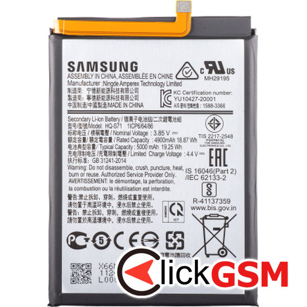 Piesa Piesa Baterie Originala Samsung Galaxy M11 1fvt