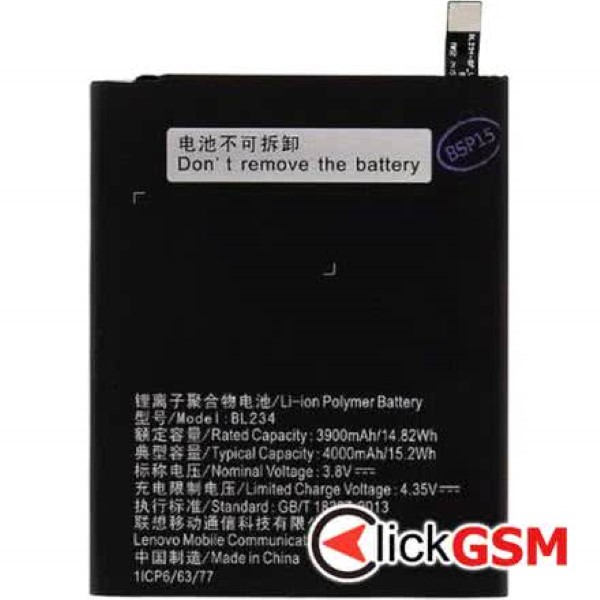 Piesa Baterie Pentru Lenovo Vibe P1m 1iss