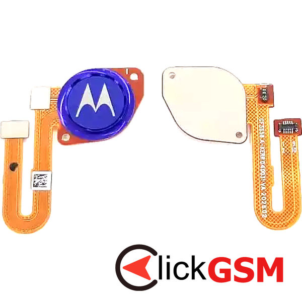 Piesa Buton Amprenta Albastru Motorola Moto G9 Play 316f