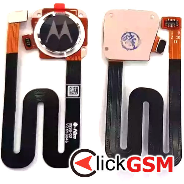 Piesa Piesa Buton Amprenta Argintiu Motorola Moto G6 Play 312v