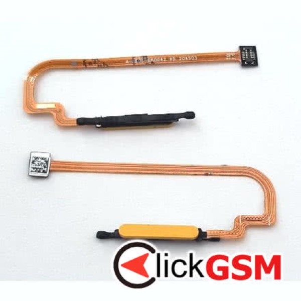 Piesa Piesa Buton Amprenta Galben Xiaomi Redmi Note 9 3af3