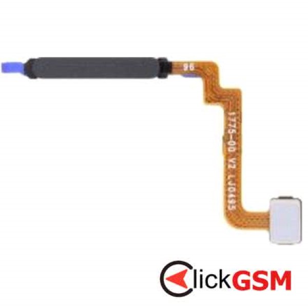 Piesa Buton Amprenta Gri Inchis Xiaomi Redmi Note 10 5g Kix