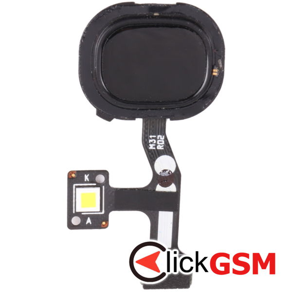 Piesa Buton Amprenta Negru Samsung Galaxy M31 4b72