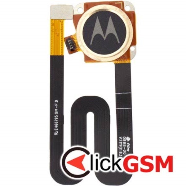 Piesa Piesa Buton Amprenta Pentru Motorola Moto E5 Plus Auriu 99h